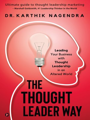 cover image of The Thought Leader Way